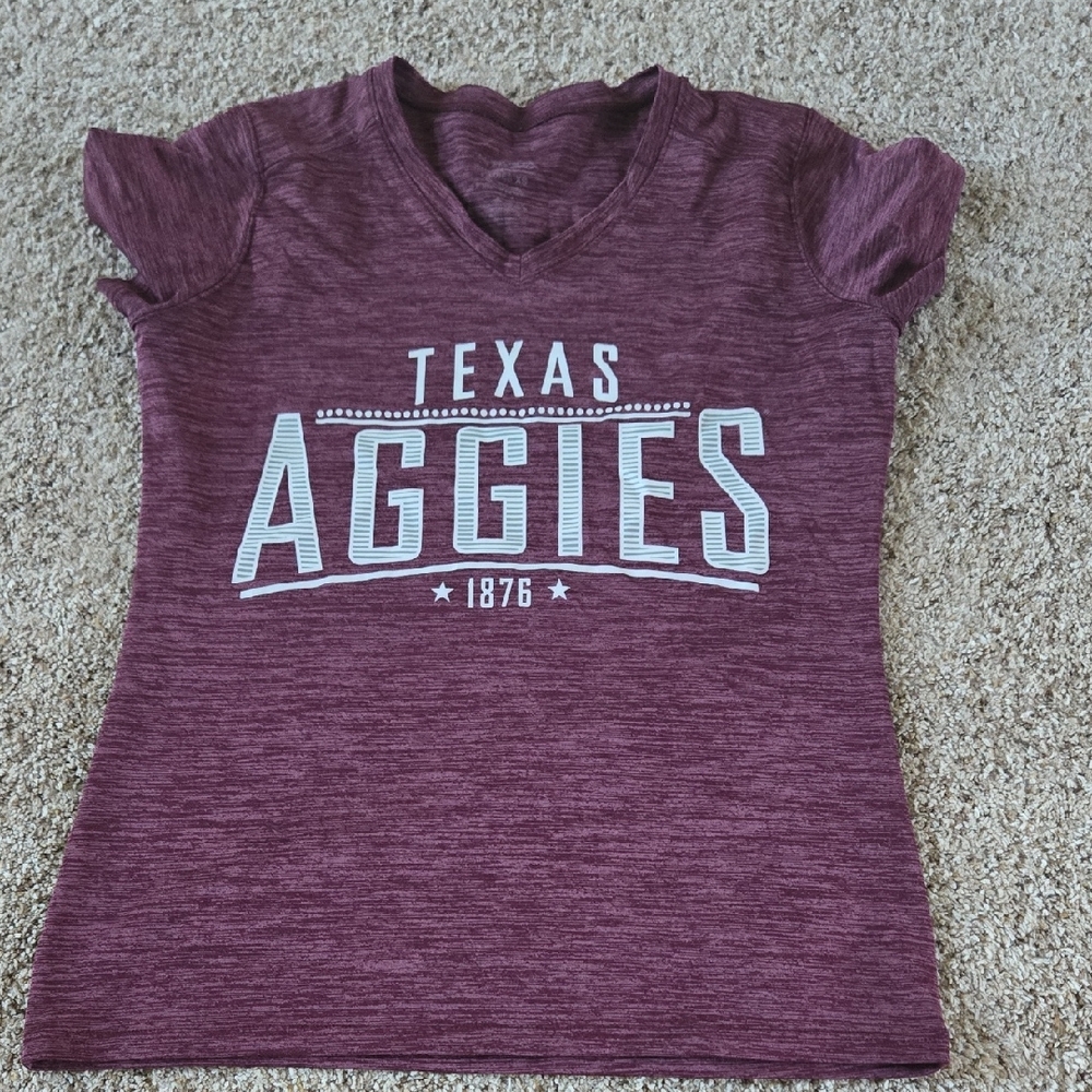 Texas Aggies Women's Maroon Top